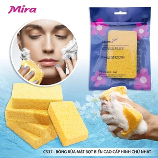 Bông Rửa Mặt Bọt Biển Cao Cấp Mira C537