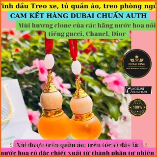 Tinh dầu xe hơi, ô tô, treo phòng treo tủ quần áo hình hồ lô giúp thơm phòng, khử mùi, khử khuẩn lọ 10ml