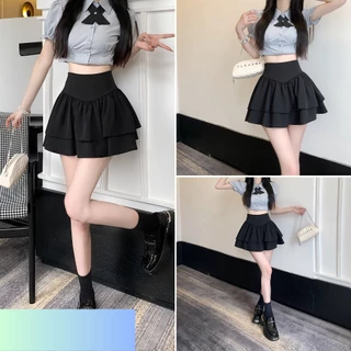 Chân váy nữ, chân váy voan nữ ngắn có lót trong size S M L SKUCV-40A huetayboutique