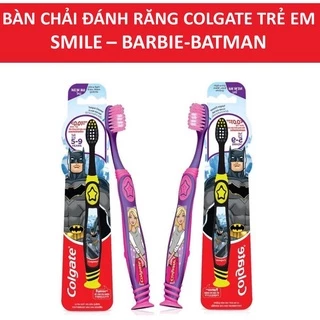 Bàn Chải Colgate trẻ em Barbie- Batman 5-9 tuổi