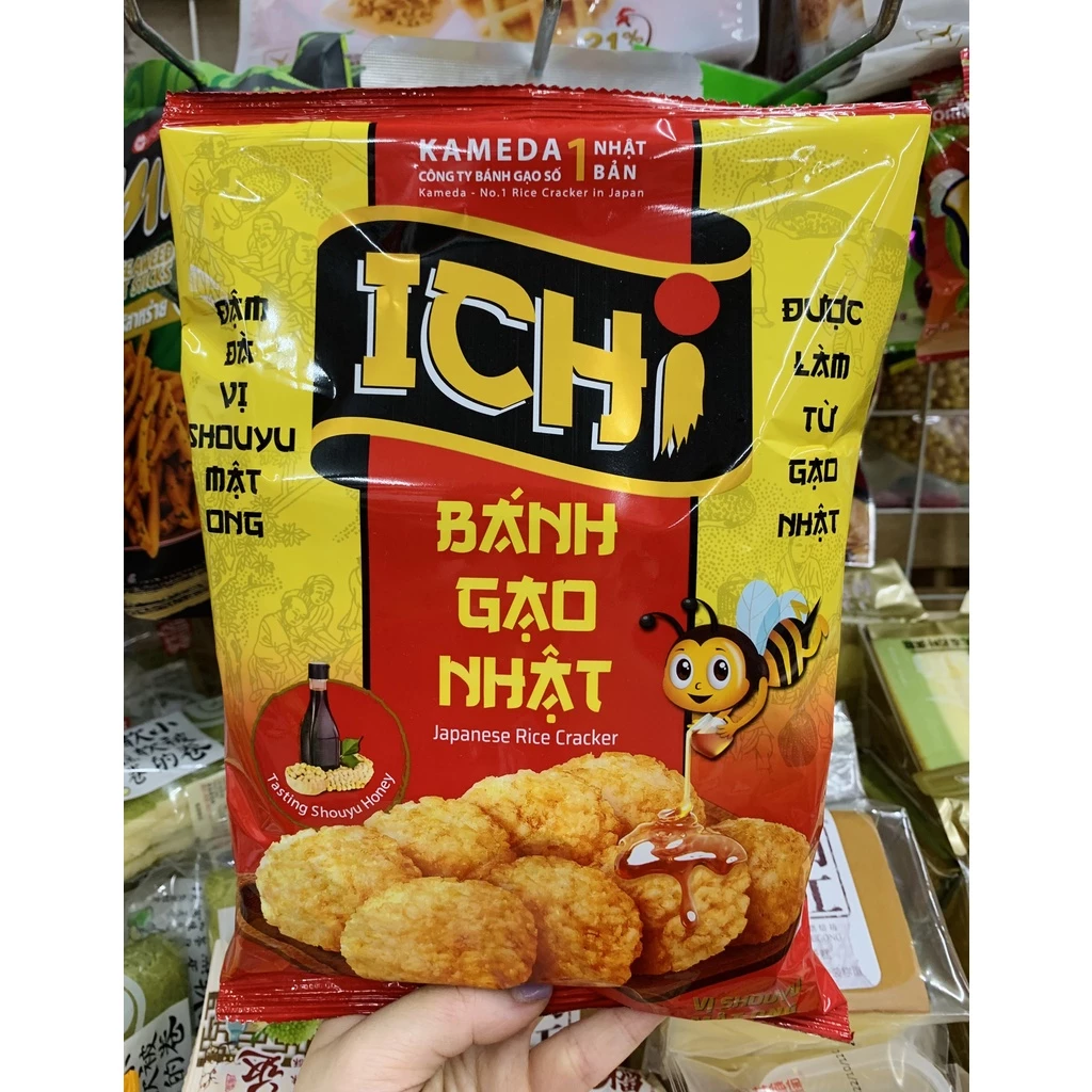 Bánh gạo Ichi vị Mật ong gói 100g