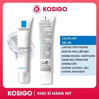 La Roche-Posay CICAPLAST GEL B5 Pháp 40ml làm mờ sẹo thâm, giảm sưng, tái tạo da