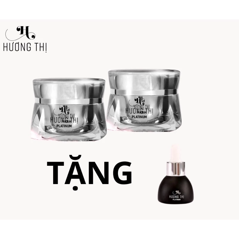 ( TẶNG 1 serum ) 02 Kem Dưỡng Trắng Da Ban Ngày Hương Thị 60g + Tặng 01 Serum Dưỡng Da 15ml