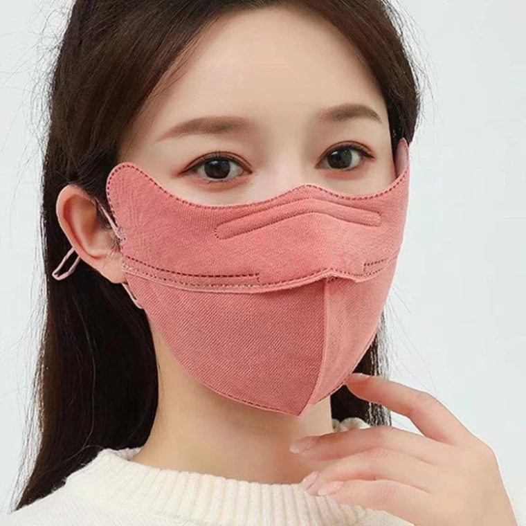 Khẩu Trang 3 Lớp  Vải Chống Tia UV🍒FREESHIP🍒Khẩu Trang Chống Nắng Và Tia Cực Tím,Chống Bụi Thoáng Khí 3 Lớp Thời Trang