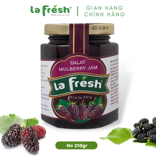 Mứt Dâu Tằm Lafresh Đà Lạt Hũ Thủy Tinh 210gr