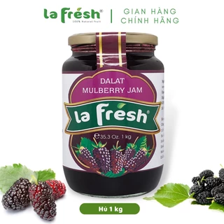 Mứt Dâu Tằm Lafresh Đà Lạt Hủ Thủy Tinh 1kg