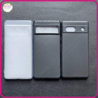 Ốp lưng Google Pixel 7/ Pixel 7A loại dẻo đen TPU và loại dẻo trắng nhám bảo vệ cam bền đẹp