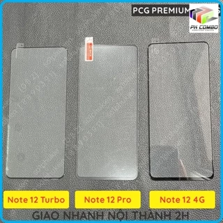 Kính cường lực Xiaomi Note 12 4G/ Note 12 Pro/ Note 12 Turbo (Poco F5)/ Note 12 Pro 4G full màn, full keo chuẩn đẹp