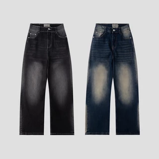 FNC BAGGY JEANS FADED WASH / QUẦN JEAN ỐNG RỘNG FUONERO CLUB