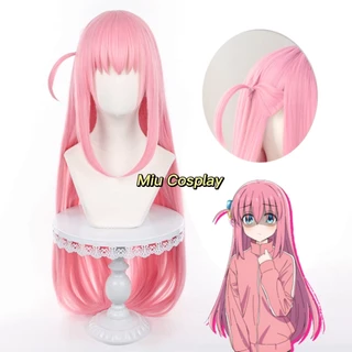 [Sẵn] Wig/Tóc giả Bocchi - Bocchi the rock! Hitori Goutou màu hồng [Miu Cosplay 05]