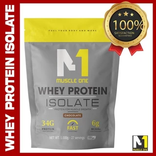 Whey Protein isolate MUSCLE ONE, Sữa tăng cơ giảm mỡ loại 1kg - Tặng Quà