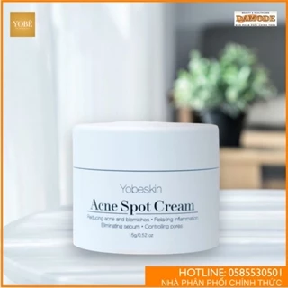 [ Chính Hãng ] Kem Chấm Mụn Yobeskin Acne Spot Cream - Yobe