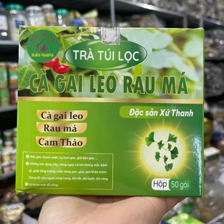 Trà Thảo Dược Cà Gai Leo Rau Má Túi Lọc Tiện Lợi (Hộp 50 gói túi lọc)