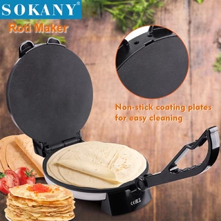 Máy nướng bánh 2 mặt trơn, làm bánh crepe, bánh xèo chính hãng SOKANY 1500W [BH 12 Tháng]