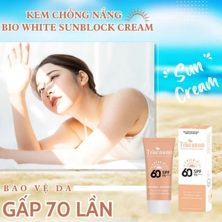 truenano kem chống nắng BB CREAM trắng da đa sinh học 50ml