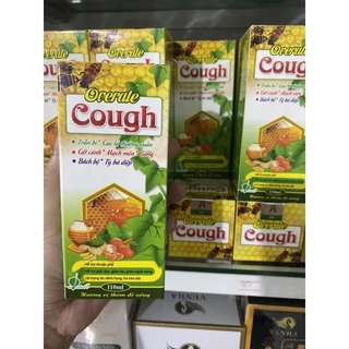 Siro ho Overate Cough- Hỗ trợ nhuận phế, giảm ho, ngứa rát cổ họng