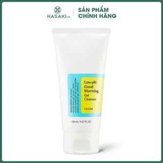 Chính hãng Gel Rửa Mặt Cosrx Tràm Trà, 0.5% BHA Độ pH Thấp Low pH Good Morning Gel Cleanser 150ml - Hasaki - Sản phẩm ch