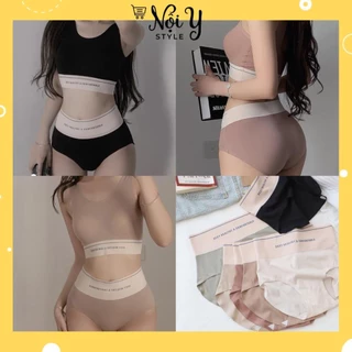 Quần Lót Nữ Su Lụa Băng Không Đường May - Quần Chip Nữ Tàng Hình Cạp Chữ Siêu Sexy V11 tongkhonoiy88