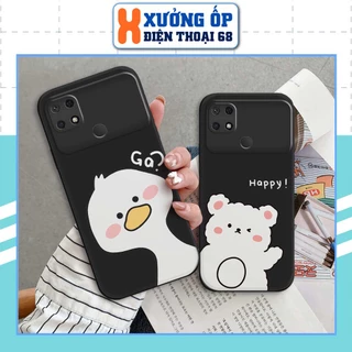 Ốp lưng TPU Xiaomi Poco C40 gấu gà trắng dễ thương cute, ốp silicon TPU dẻo rẻ đẹp