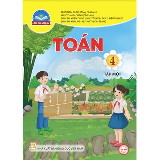 Sách giáo khoa Toán 4 tập 1 - Chân Trời Sáng Tạo - Bán kèm bao sách và bút chì 2B