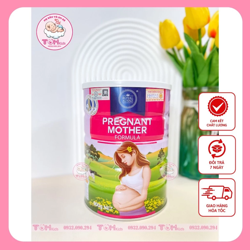 Sữa bầu hoàng gia Úc Royal Ausnz Pregnant Mother Formula hộp 900g