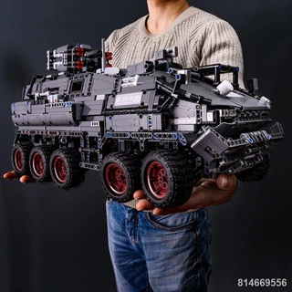 Tương thích với các khối xây dựng LEGO Xe bọc thép chở tàu sân bay lang thang trên trái đất được lắp ráp Đồ chơi sê-ri c