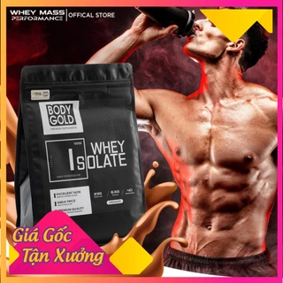 Sữa Giảm Mỡ Tăng Cơ Whey Protein Isolate Body Gold 1Kg - Tặng Bình Lắc