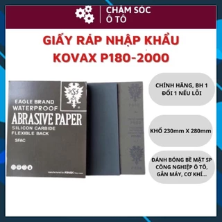 Giấy Ráp- Giấy Nhám Mịn Nhật Bản Kovax Các Loại 100/150/180/240/320/400/600/800//2000, Đánh Bóng Bề Mặt Kim Loại- CSOT