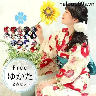 Trang Phục Kimono YUKATA Phong Cách Truyền Thống Nhật Bản Dành Cho Nữ