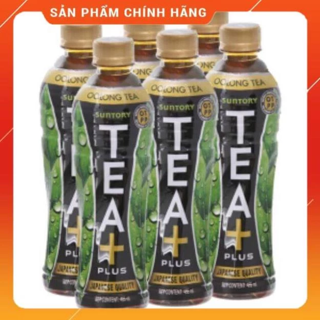 Trà ô long tea+plus lốc 6 chai×455ml