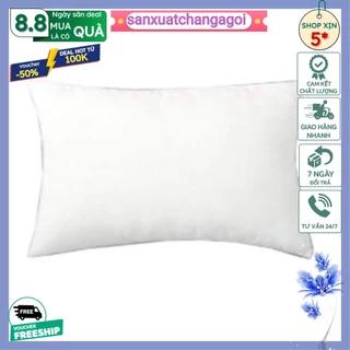 Ruột gối nằm bông hạt cao cấp 40x60cm, free ship Lẻ 1 cái