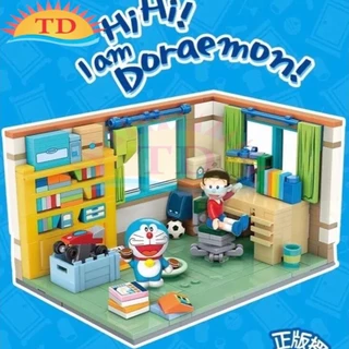 Bộ đồ chơi lắp ráp mô hình Doraemon dễ thương cho bé (Shop tại Sài Gòn)