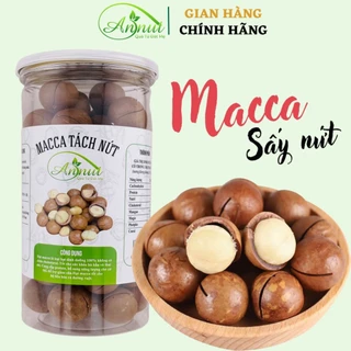 Hạt macca nứt vỏ ANNUT mắc ca Tây Nguyên ngũ cốc dinh dưỡng cho bà bầu, ăn kiêng, giảm cân [Annut Healthy]