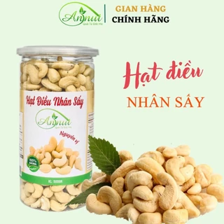 Hạt điều rang không muối Bình Phước (Sấy nguyên vị) - Hạt điều rang loại vỡ đôi vị béo thơm ngon AnNut [Annut Healthy]