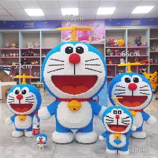 ☃◘♝Tương thích với các khối xây dựng Lego Doraemon series hạt nhỏ đồ chơi lắp ráp bé trai và bé gái giáo dục trẻ em quà