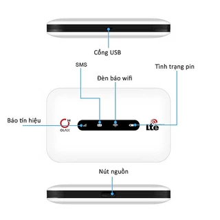 Bộ phát wifi di động bằng sim 4G Olax MT20 tốc độ cao 150Mbps pin lâu [Hay]
