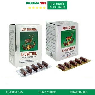 L cystine viên uống giảm rụng tóc, đẹp da, tóc, móng - Pharma 365