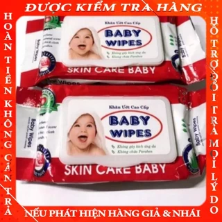 HỎA TỐC ( COMBO 10 gói ) Khăn Ướt Baby Wipes 80g.  - jinguu