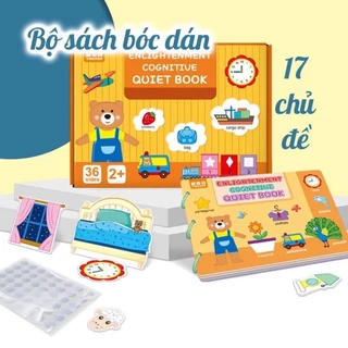 17 Chủ Đề Montessory Học Liệu Bóc Dán Thông Minh Tiếng Anh Cho Bé Từ 2 Tuổ