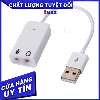 Dây Chuyển Usb Sang Âm Thanh Có Dây - CáP ChuyểN ĐổI Usb Ra Âm Thanh Cổng 3.5