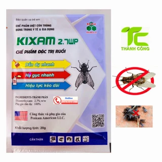 Thuốc diệt ruồi Kixam2.7wp 1 gói 20gram