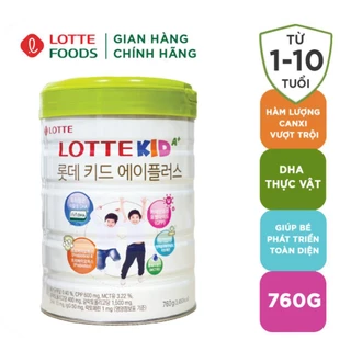 Sữa dê Lottekid Hàn Quốc cho trẻ từ 1-10 tuổi LOTTE FOODS uy tín hàng đầu Hàn Quốc