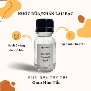 Nước rửa bạc làm sáng trang sức Khăn lau bạc dung tích 50ml 100ml Tiệm Bạc Tí Hon