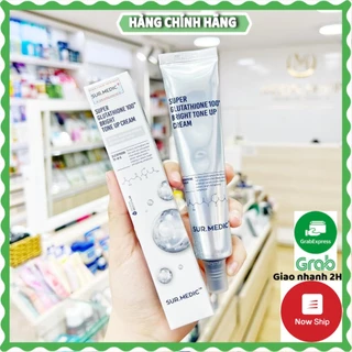 Kem Dưỡng SURMEDIC Super Glutathione 100 Bright Tone Up Cream Nâng Tông Trắng Da 40ml - HANA