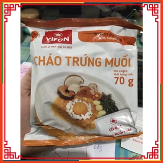 Cháo Vifon Có Gói Thịt bằm/ sườn/ gà/ trứng muối/ nấm đông cô 70g NgoctoanMart