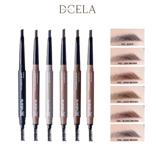 Chì Kẻ Mày Hai Đầu Habaria Pro EyeBrow Pencil Chống Thấm Nước