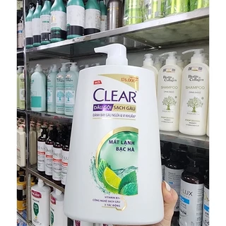 Dầu gội Clear bạc hà 1,4kg