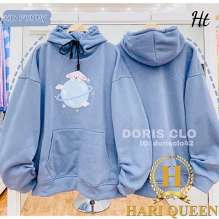 Áo hoodie 5d cừu trái đất HTH1120