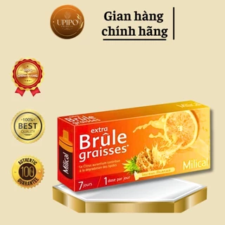 Nước uống đốt mỡ thừa vị cam dứa siêu ngon Extra Brule Graisses (7 ống)