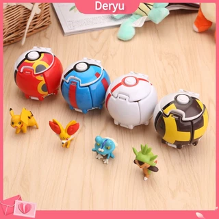 Bộ 4 Quả Bóng Pokemon Mini Đồ Chơi Sáng Tạo Cho Bé